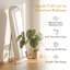 Miroir pleine grandeur en aluminium avec support-131213940-131409603