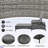 Micole Outdoor Wicker Chaise Lounge , Cushion Included