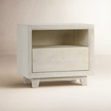 Reece 1 - Drawer Solid Wood Nightstand