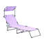 Sun Lounger FOLIGNO Metal-116122441