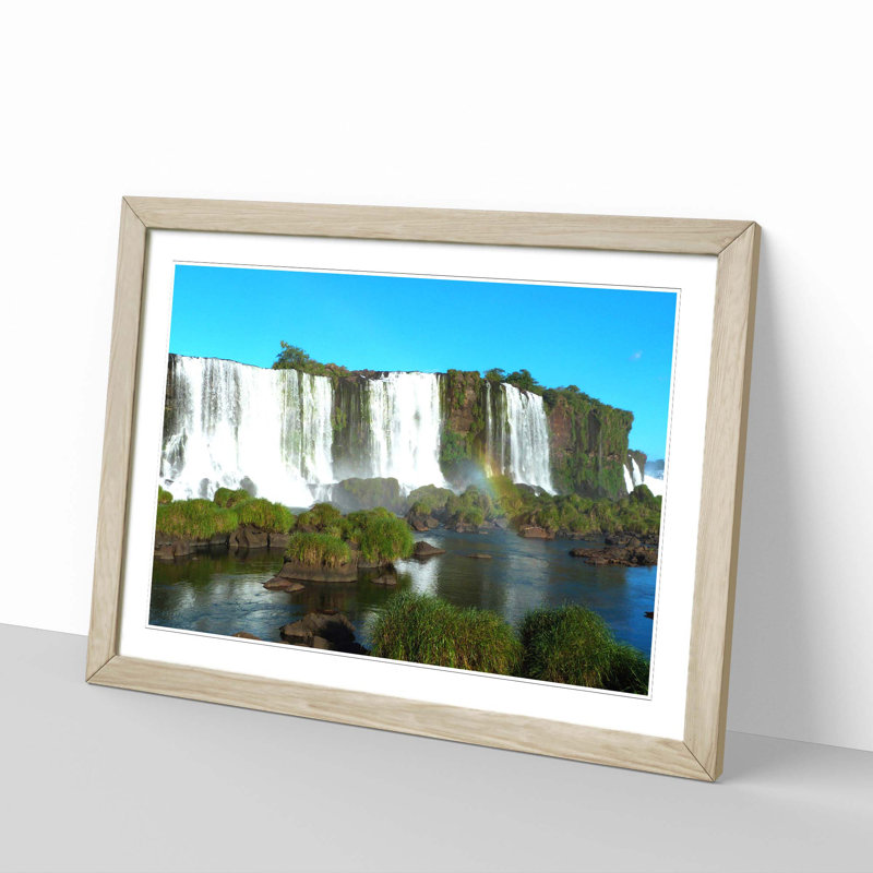Single Picture Frame Print, Oak