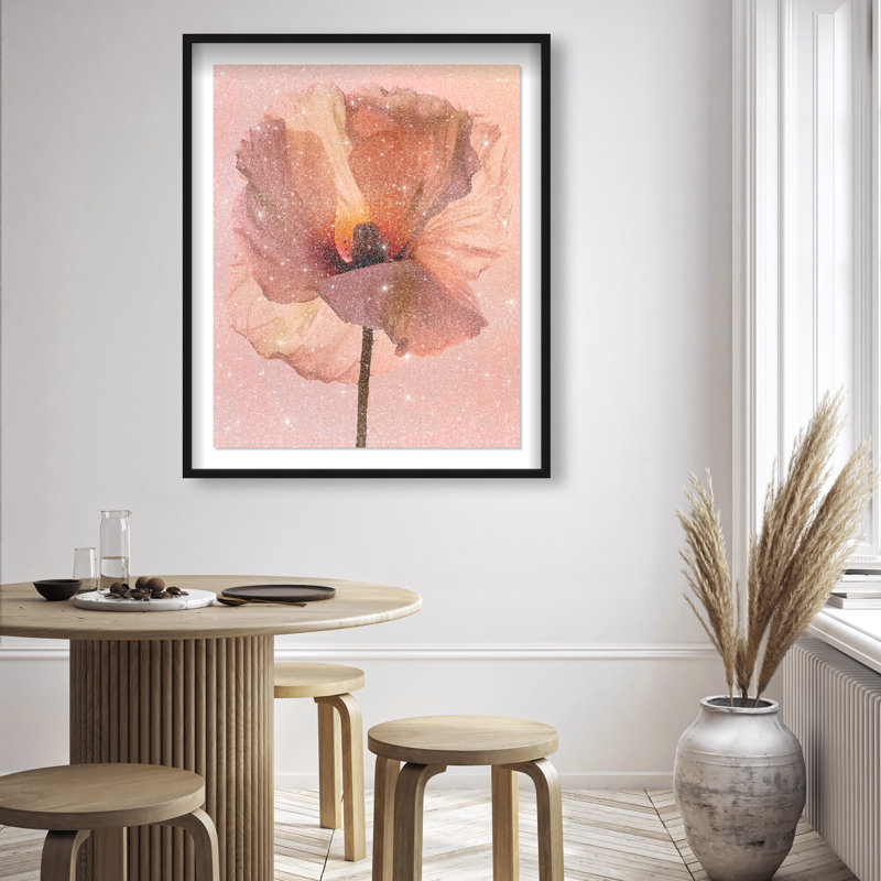 Amber Radiance I Framed Graphic Art, 31.5"H x 25.5"W, Black Shadowbox