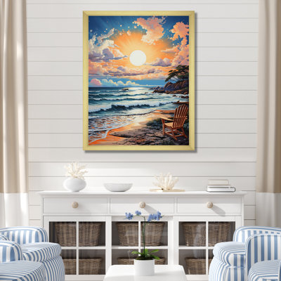 Beach Bliss Pointillism - impression