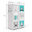 Maurine 5 Door Wardrobe-50584579