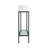 Pierre 19" Freestanding Bathroom Vanity with Open Shelf and Matte Black Metal Frame-59097689