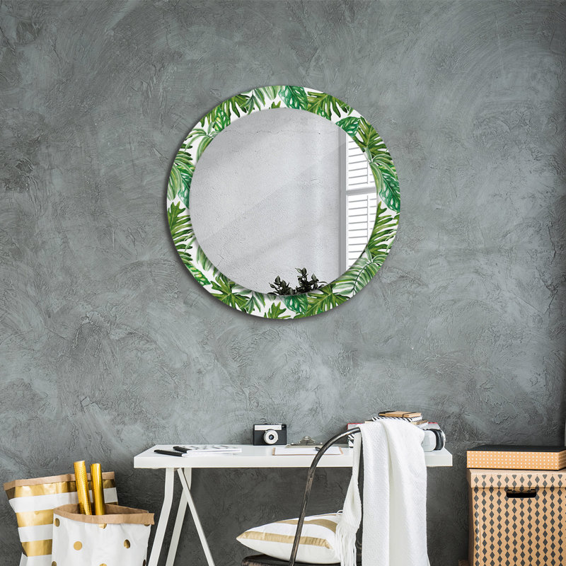 Huldar Glass Flat Wall Mirror