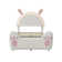 Cartoon Rabbit Children's Bed with LED Lights