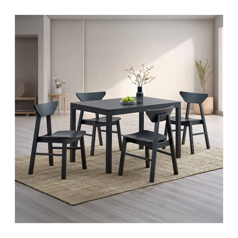 ACME Briar Dining Table, Black Finish