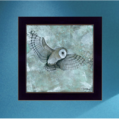 Simplicity Owl by Britt Hallowell - Single Picture Frame Print