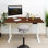 Bureau debout électrique à deux moteurs avec plateau 48 po Mount-It Ultimate