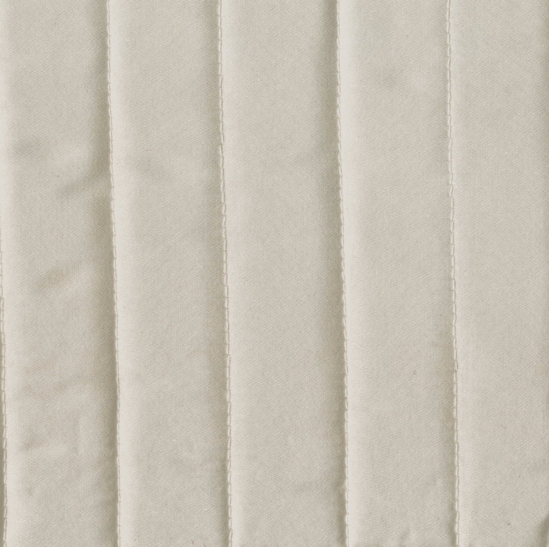 Channel Coverlet, King Coverlet, Colonial Gray