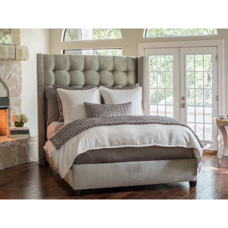 Gia Duvet Cover, King Duvet Cover, Ivory