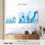 Marbre Alvord bleu abstrait-107680672