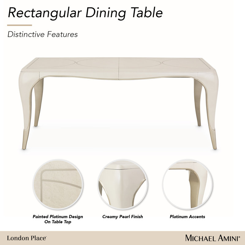 London Place Extendable Dining Table