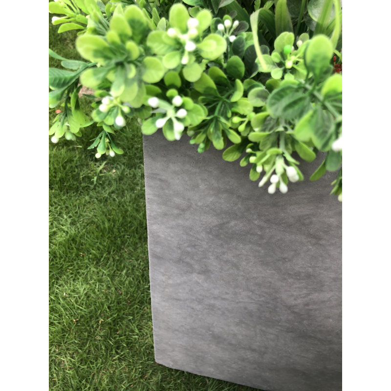 Octavla Pot Planter, Natural Concrete