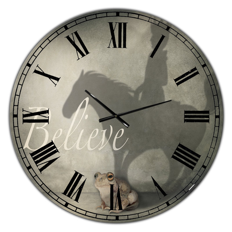 Horloge murale Believe Shadow II, Moyen