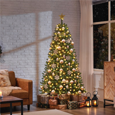 Jaidalynn Easy Set-Up Spruce Christmas Tree