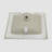 Go Peak Track 19.7'' Ceramic Rectangular Bathroom Sink with Overflow