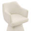 Chaise pivotante en tonneau avec accoudoirs-823922705