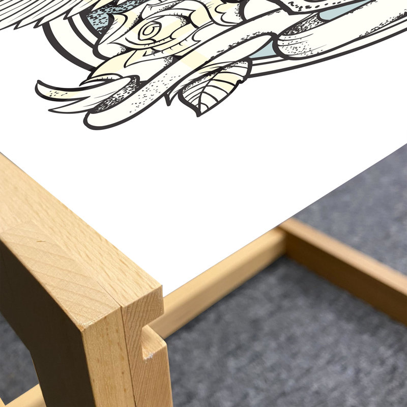 Jabron Sled Coffee Table, 62cm H x 46cm W x 40cm D