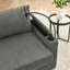 Ensemble de 2 chaises d'appoint, fauteuil en velours côtelé moderne avec espace de rangement, deux porte-gobelets et un support pour téléphone dans le salon-378128297