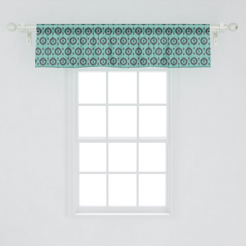 Cantonnière Ikat Ambesonne, L 54 po x L 12 po