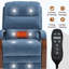 Fauteuil inclinable à deux moteurs Infinity Position Power Lift avec massage thermique et mécanisme de mouvement robuste-1841121924