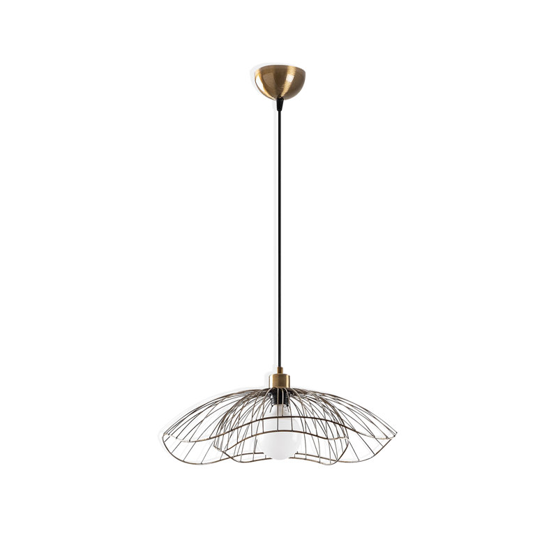 Luminaire suspendu simple à hauteur réglable