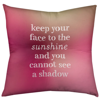 Reversible Throw Pillow