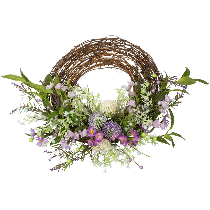 Faux Polyester 24'' Wreath