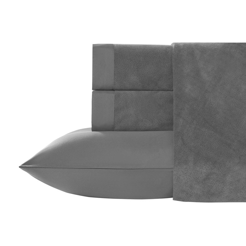 Ensemble de draps Lozka, Double, Gris granite
