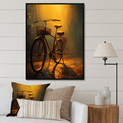 "Solada Bicycle Atmospher Rides An III", reproduction d'art sur toile