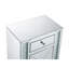 Table d'appoint ACME Nysa, faux cristaux