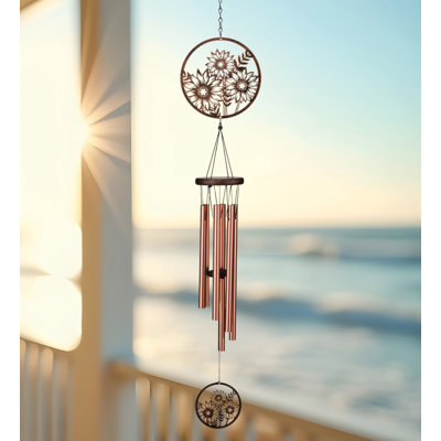 Carillon treillis 30 po - Tournesol