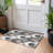 Premium Machine Washable Lisse Gray Rug-1046813334