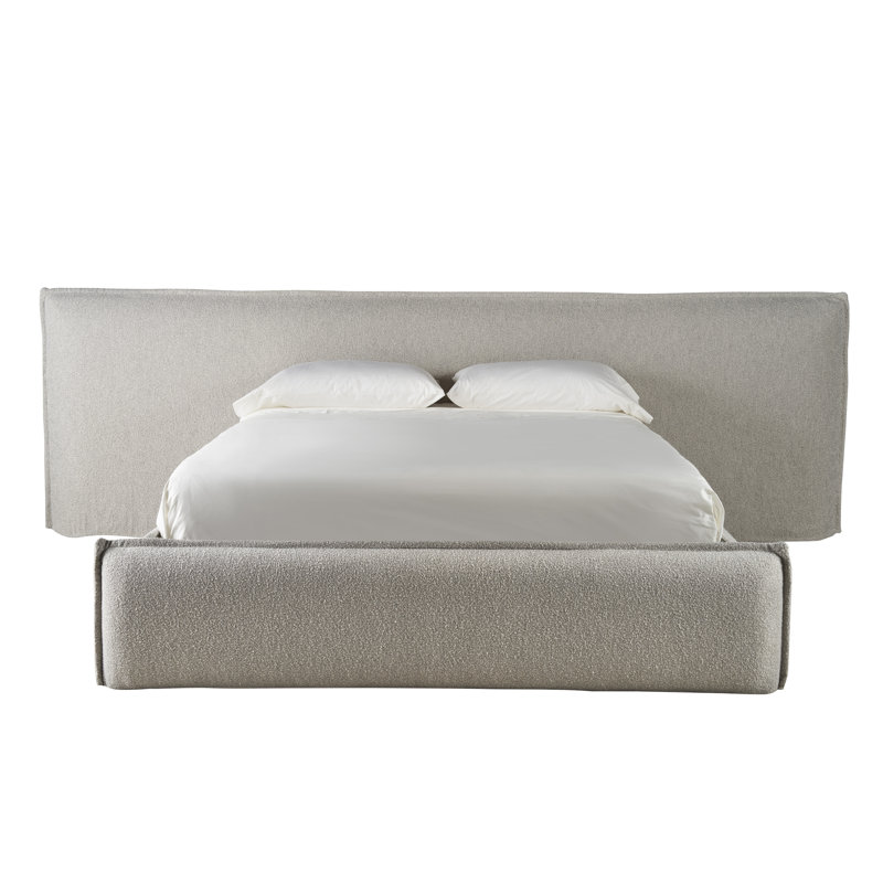 Modern Upholstered Panel Bed