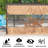Domi Louvered Polyethylene Plastic Side Wall-97930968-97930967