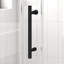 Porte de douche coulissante simple sans cadre l 48 "x H 76" Julien-360515697