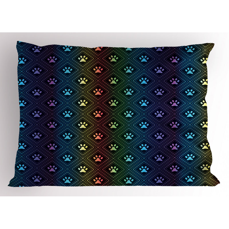 Polyester Geometric Sham Set, Twin