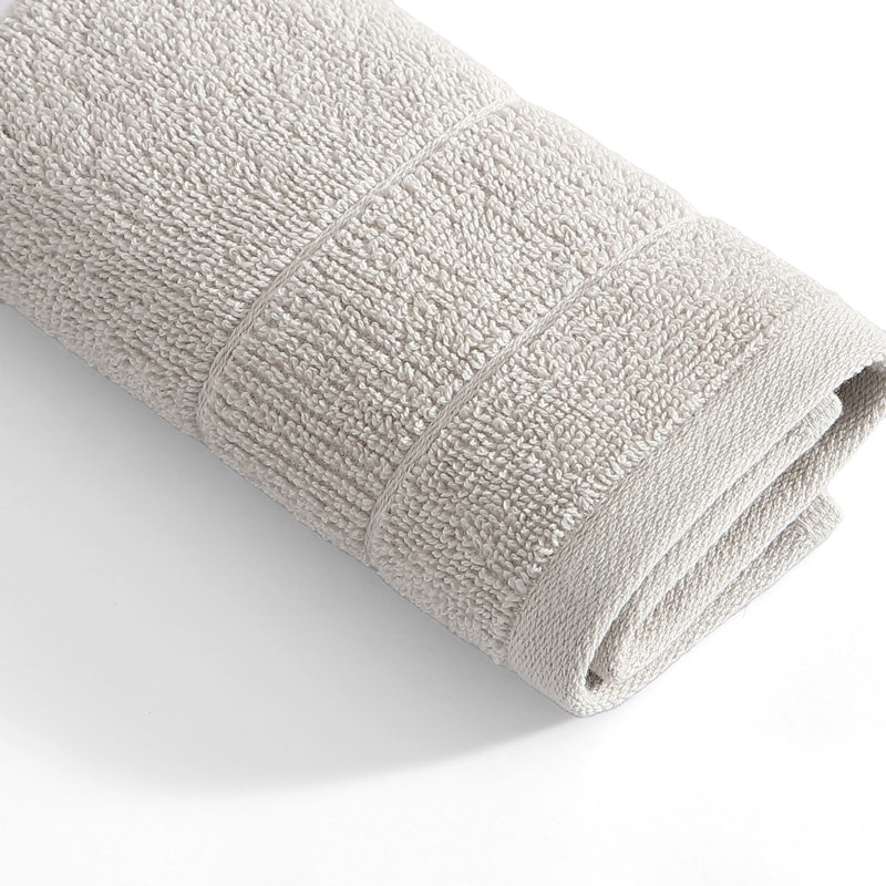 Island Retreat 6 Piece 100% Cotton Towel Set, Beige