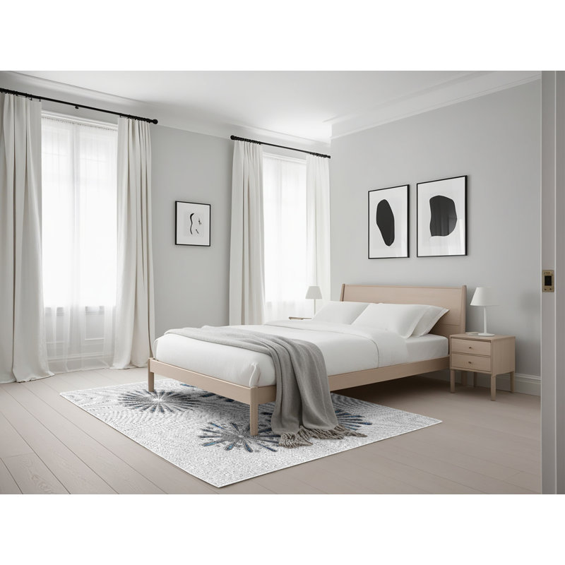 Tapis gris, Rectangle 5 pi x 7 pi