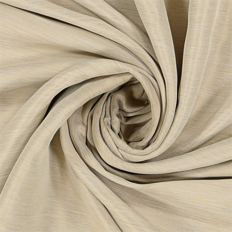 Blackout Curtain Single Panel, Wheat, 52" W x 63" L