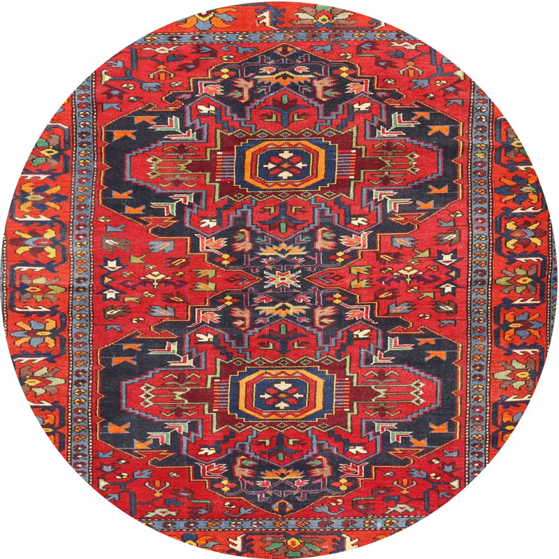 Oriental Indoor Rug, Round 7'