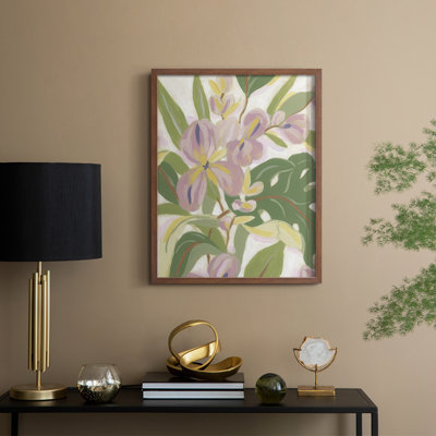 "Orchidée tropicale brossée II"