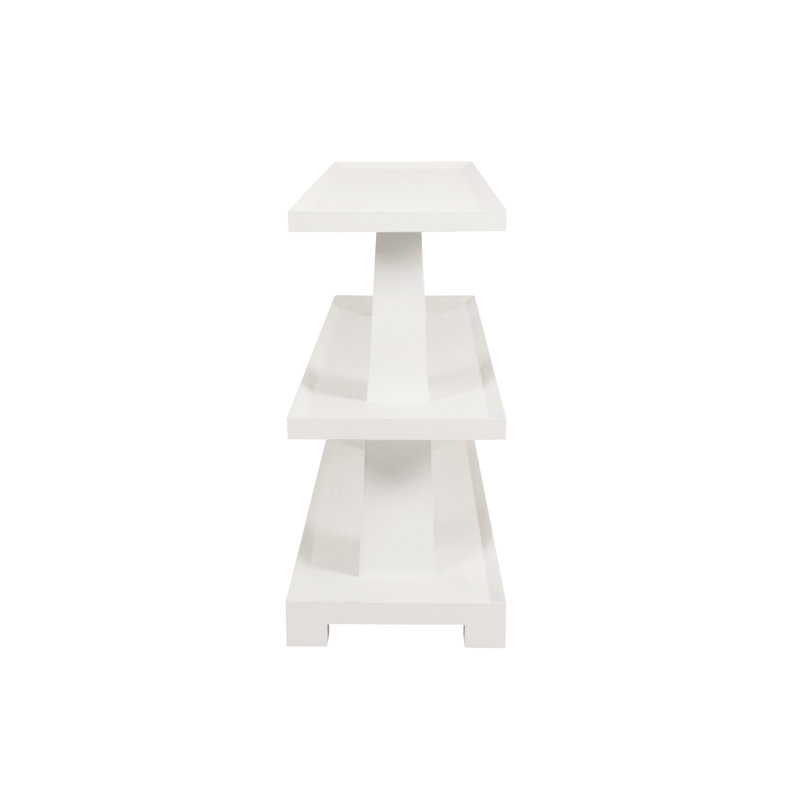 62'' W Console Table, White