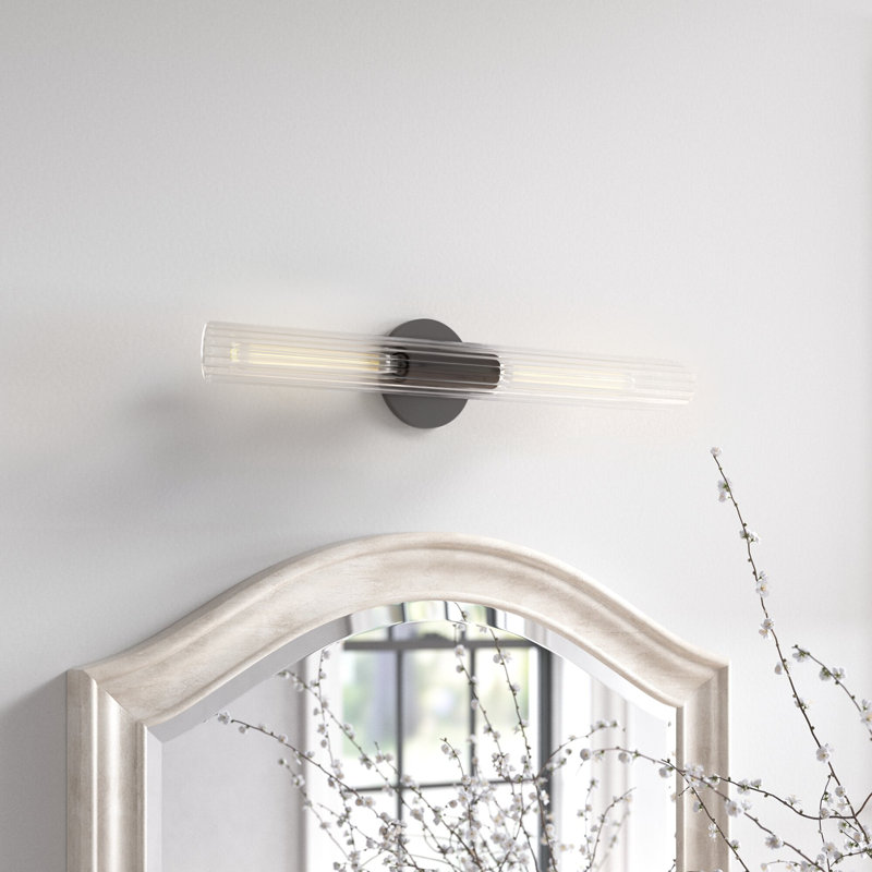 Anston Steel Armed Sconce, Old Bronze