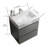 Shawan 24 Single Wall Mounted Bathroom Vanity with Top, without Drain and Faucet-493911776-493911780