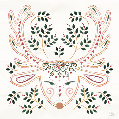 Holiday Sparkle IX by Dina June - Wrapped Canvas Painting