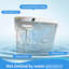 Toilette intelligente, bidet, ouverture / fermeture automatique, chasse d'eau automatique, siège chauffant, lavage à bulles, modes de lavage multiples, nuit, affichage numérique, capteur à pédale, batterie de secours, auto-embout