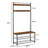 Lyandra Steel Freestanding 11 - Hook Coat Rack